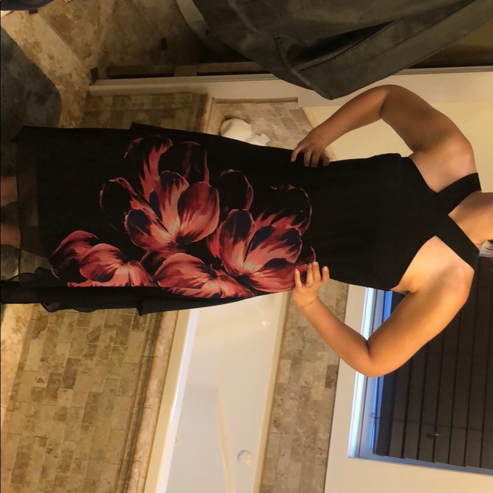 JLo Beautiful Black Dress
